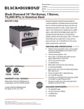 resources of Spec Sheet