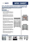resources of Spec Sheet