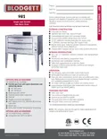 resources of Spec Sheet