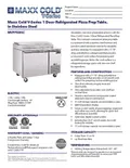 resources of Spec Sheet