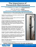 resources of Preventive Maintenance Flyer