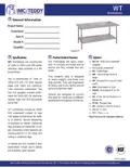 resources of Spec Sheet