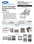 resources of Drawer Cartridges for Sandwich Prep Tables
