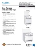 resources of Spec Sheet