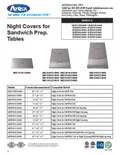 resources of Night Covers for Sandwich Prep. Tables