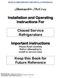 resources of Installation & Operating  Instructions