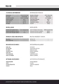 resources of Spec Sheet