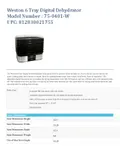 resources of Spec Sheet