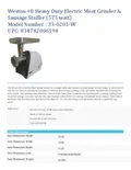 resources of Spec Sheet