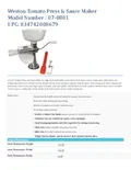 resources of Spec Sheet
