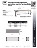 resources of Spec Sheet
