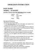 resources of Spec Sheet