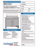 resources of Spec Sheet
