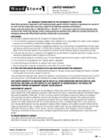 resources of Warranty