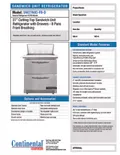 resources of Spec Sheet