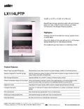 resources of Spec Sheet