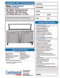 resources of Spec Sheet