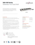 resources of Spec Sheet