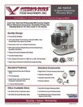 resources of Spec Sheet