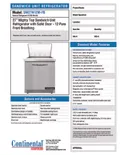 resources of Spec Sheet