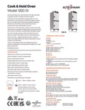 resources of Spec Sheet