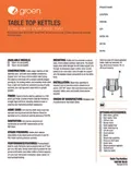 resources of Spec Sheet