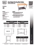 resources of Spec Sheet