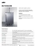 resources of Spec Sheet