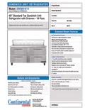 resources of Spec Sheet