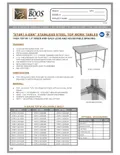 resources of Spec Sheet