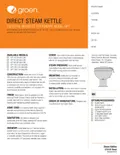 resources of Spec Sheet