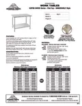 resources of Spec Sheet