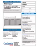 resources of Spec Sheet