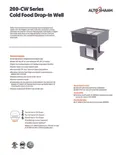 resources of Spec Sheet