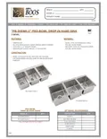 resources of Spec Sheet