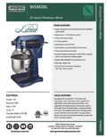 resources of Spec Sheet