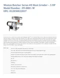 resources of Spec Sheet
