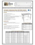 resources of Spec Sheet