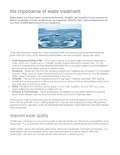 resources of Water Treatment Selection Guide