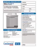 resources of Spec Sheet