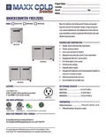 resources of Spec Sheet