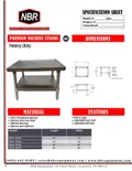 resources of Spec Sheet