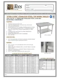 resources of Spec Sheet