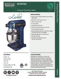 resources of Spec Sheet