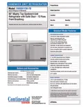 resources of Spec Sheet