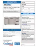 resources of Spec Sheet