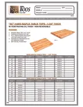 resources of Spec Sheet
