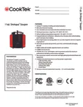 resources of Spec Sheet