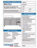 resources of Spec Sheet