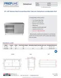 resources of Spec Sheet